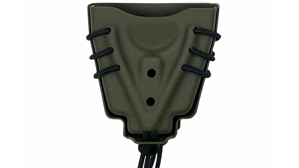 Wilder Tactical Evolution Double Universal Handcuff Holder, No Attachment, Ranger Green, EVODUHCRG