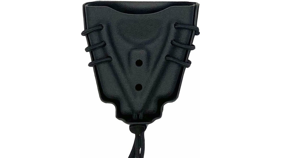Wilder Tactical Evolution Double Universal Handcuff Holder, Standard Quick Clip, Black, EVODUHCBKQC