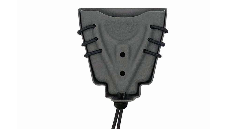 Wilder Tactical Evolution Double Universal Handcuff Holder, No Attachment, Wolf Gray, EVODUHCWG