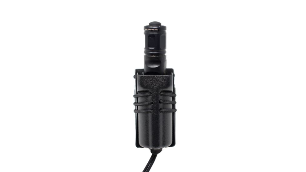 Wilder Tactical Evolution Flashlight/Pepper Spray Holder, Black, EVOFLPSBKUABMC