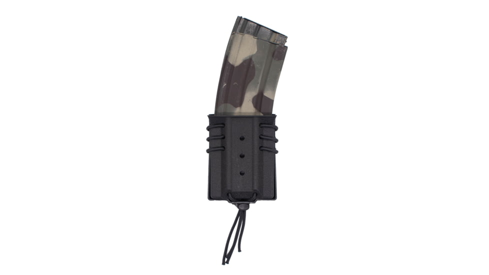 Wilder Tactical Evolution Universal Stacked AR15 Magazine Pouch, No Attachment, Black, EVOARARBK