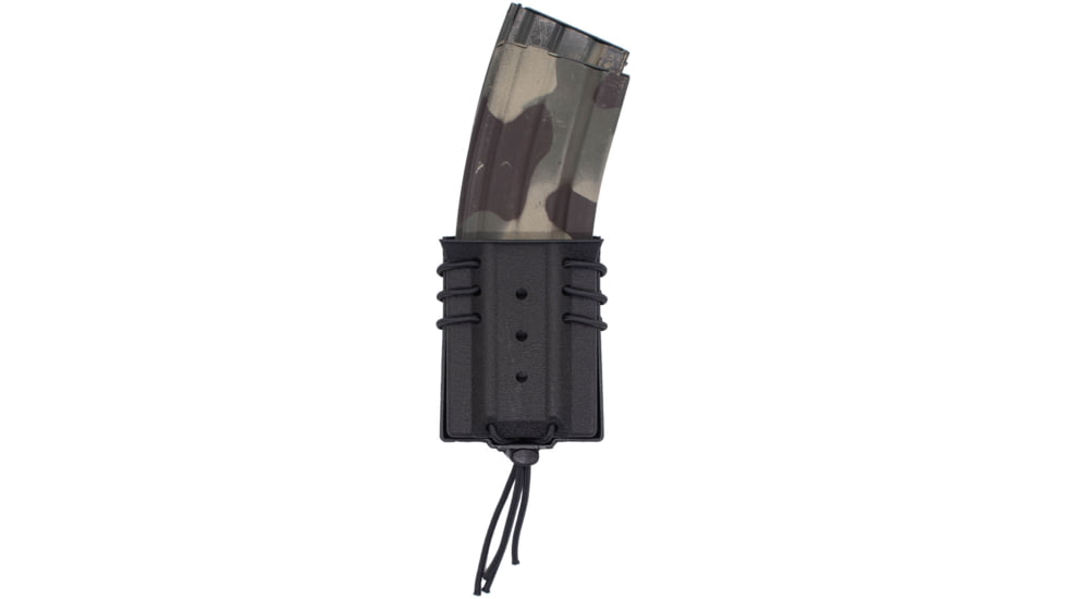 Wilder Tactical Evolution Series Double Stacked AR-15 Pouch, Standard 1.75in Quick Clip, Black, EVOARARBK175