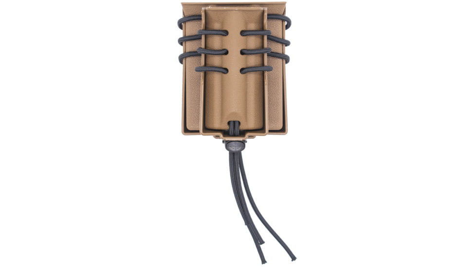 Wilder Tactical Evolution Series Double Stacked - AR-15/Universal Pistol Pouch, Standard 1.75in Quick Clip, Coyote Brown, EVOARPCB175