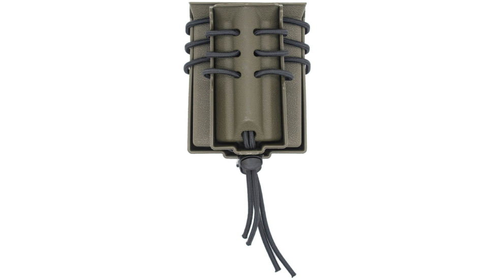 Wilder Tactical Evolution Series Double Stacked - AR-15/Universal Pistol Pouch, Standard 1.75in Quick Clip, Ranger Green, EVOARPRG175