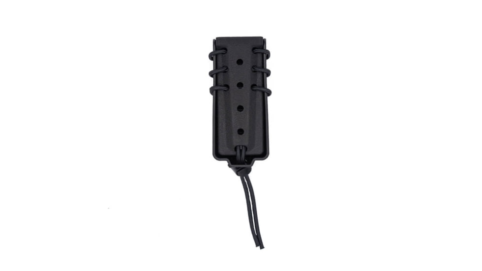 Wilder Tactical Evolution Universal Extended Pistol Mag Pouch, Clip Bridge w/Malice Clip, Black, EVOEXUPBKMC