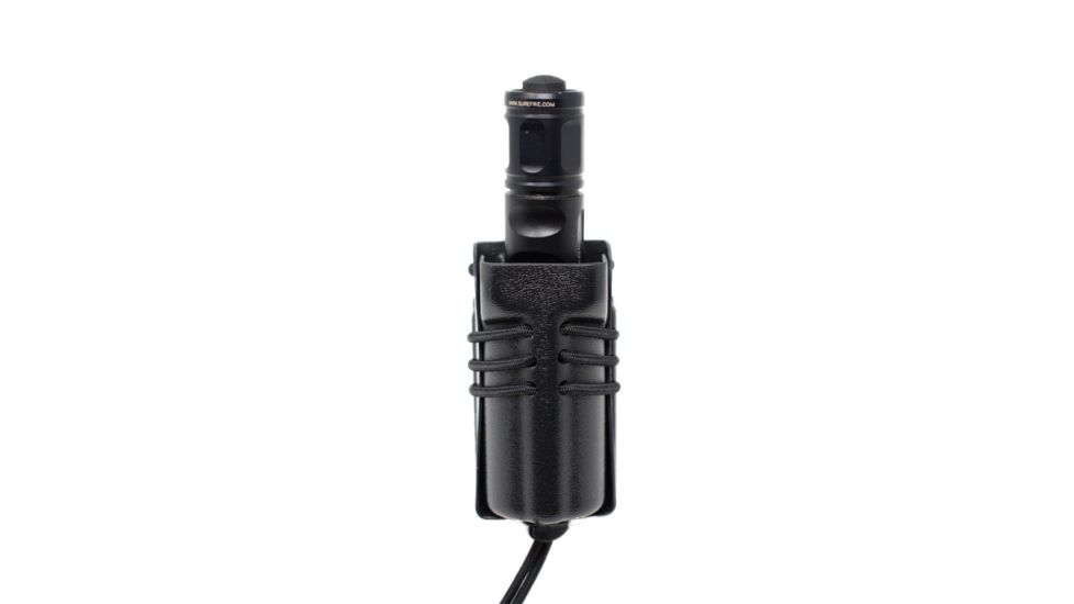 Wilder Tactical Evolution Universal Flashlight/Pepper Spray Holder, Standard 1.5 Attachment, Black, EVOFLPSBKQC