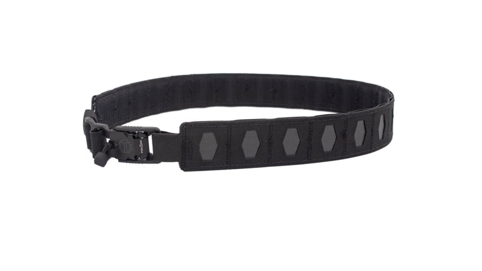 Wilder Tactical Hitman Gear Lightweight Belt, V Buckle, No Inner, Black, Extra Large, 40-44, HMGBBK00XL