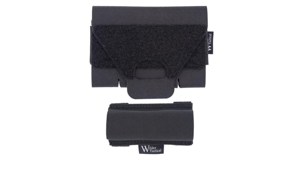 Wilder Tactical Med Pouch Full Kit, Fight Light Malice Clip, Black, TMPKBKFLMC