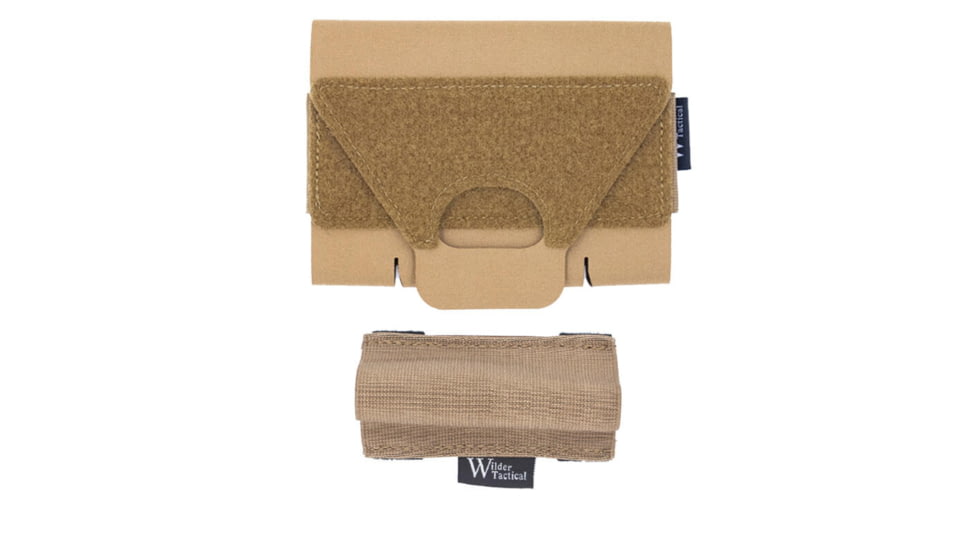 Wilder Tactical Med Pouch Full Kit, Fight Light Malice Clip, Coyote Brown, TMPKCBFLMC