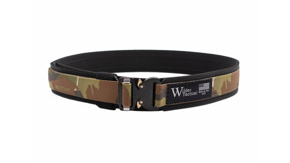 Wilder Tactical The Minimalist EDC Belt, Multicam, Large, 36-40, MBEDCMCLG
