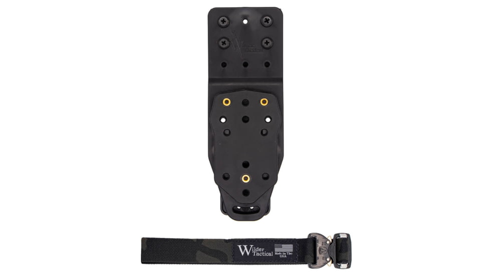 Wilder Tactical Platform V2 Multi Holster w/Adapter 1in Web Strap, Cobra FM, Right, Multicam Black, MHPBKADAPTMCB1FMUABMC