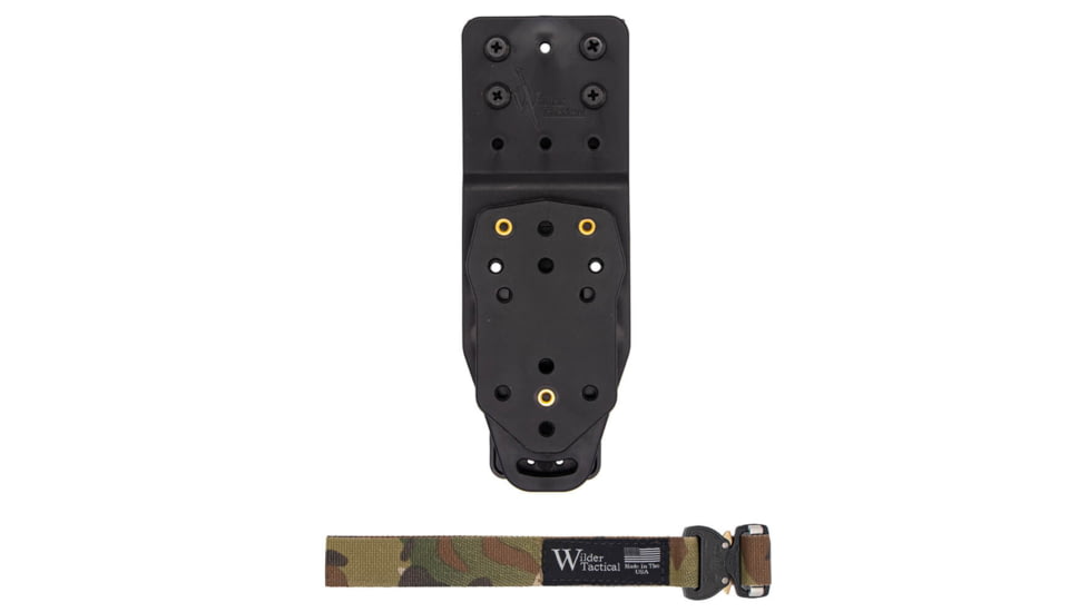 Wilder Tactical Platform V2 Multi Holster w/Adapter 1in Web Strap, Cobra FM, Right, Multicam, MHPBKADAPTMC1FMUABMC