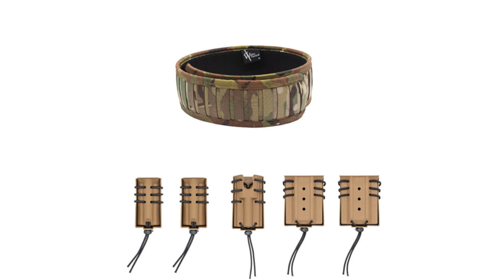 Wilder Tactical The Ultimate Operator Package 1.5in Quick Clip Extended, Multicam/Coyote, Extra Large, 40-44, UOPUQCMCCBXLEX
