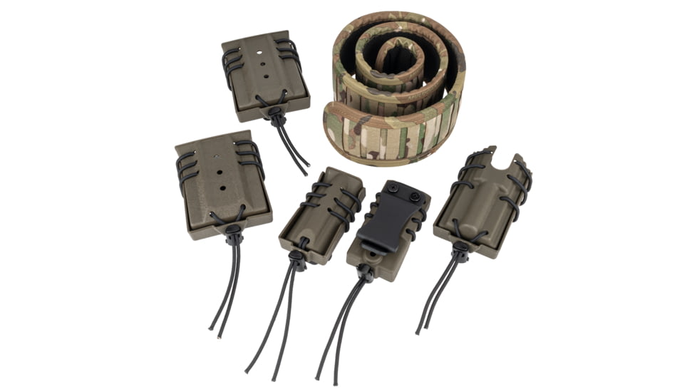 Wilder Tactical The Ultimate Operators Package 1.75in Quick Clip, Multicam/OD Green, Medium, 32-34 in, UOP175QCMCODMD