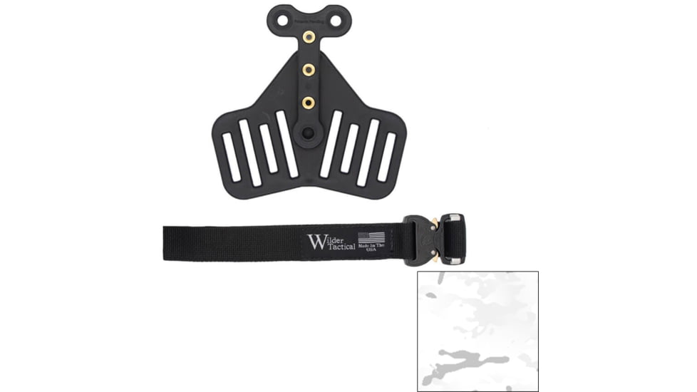Wilder Tactical UBL Leg Strap Assembly, 1in Webbing, Cobra FM Buckle, Multicam Alpine, UBLLSAMCA1FM