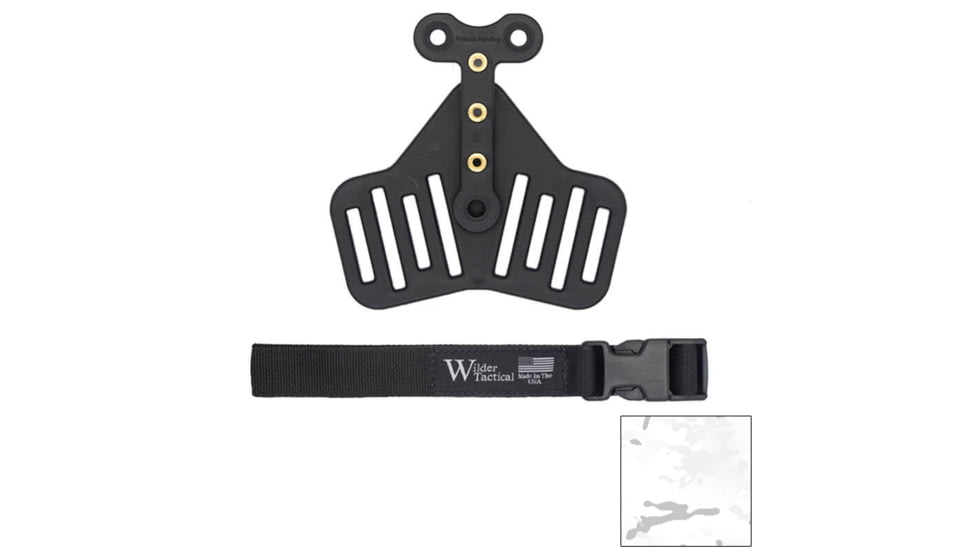 Wilder Tactical UBL Leg Strap Assembly, 1in Webbing, Plastic Buckle, Multicam Alpine, UBLLSAMCA1P