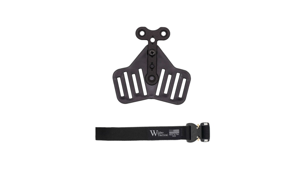 EDEMO Wilder Tactical UBL Leg Strap Assembly w/ 1in Webbing, Black, Cobra FM Buckle, UBLLSABK1FM, EDEMO3