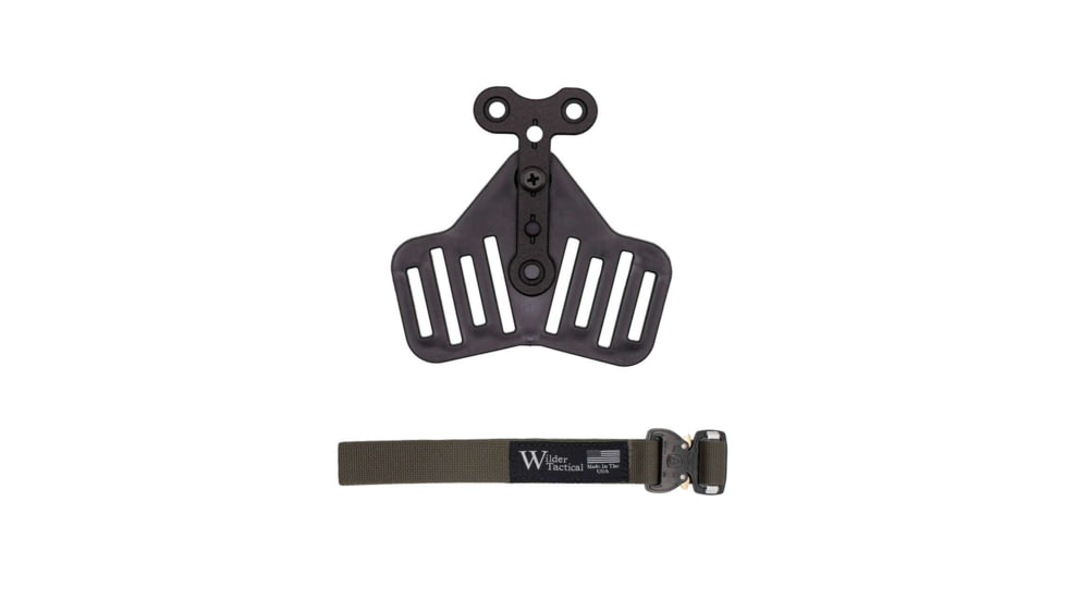 Wilder Tactical UBL Leg Strap Assembly, 1in Webbing, Cobra FM Buckle, Ranger Green, UBLLSARG1FM