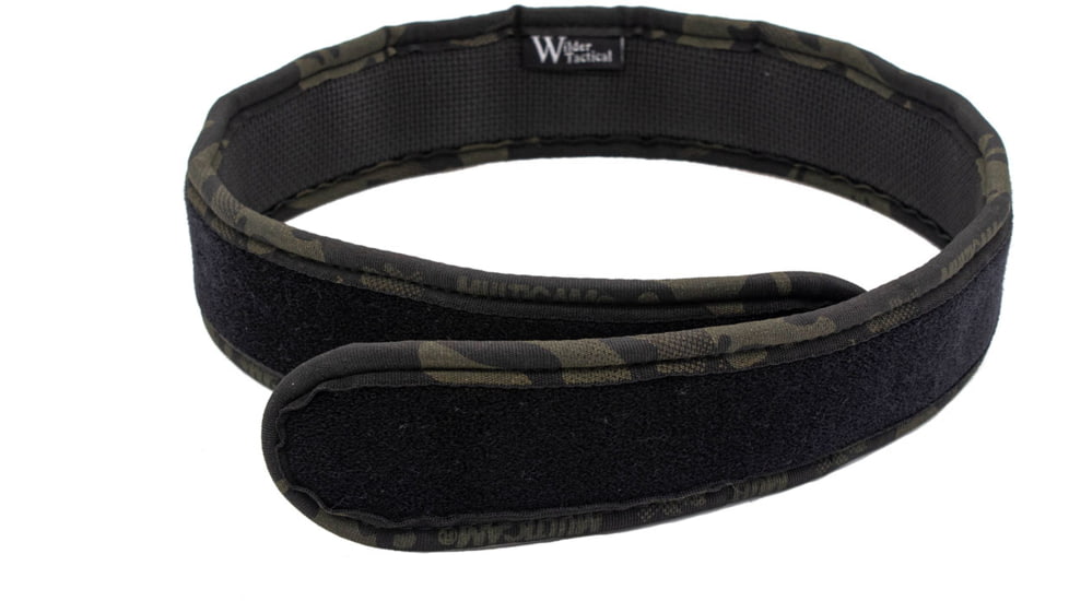 Wilder Tactical Urban Assault Belt Pad, Neoprene Rubber, Multicam Black, Medium, 32-36, UAPMCBMD
