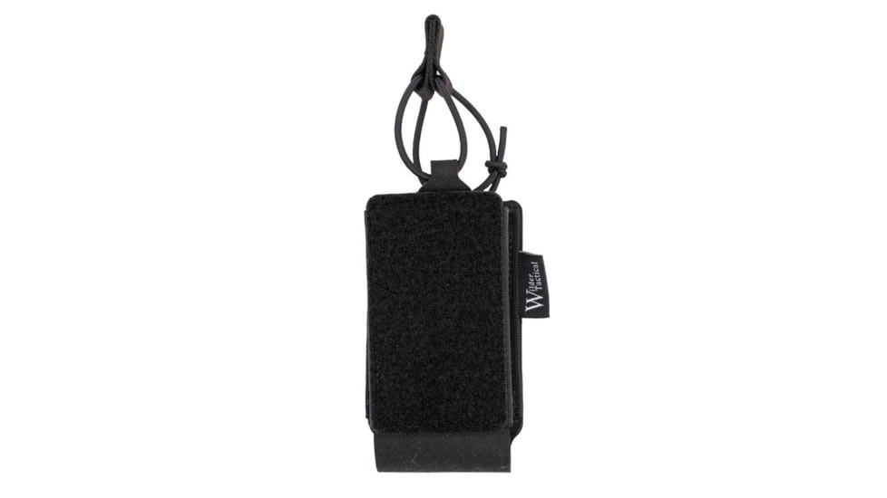 Wilder Tactical Urban Assault Universal Small Radio Pouch, Fight Light Malice Clip, Black, UAURBKSMFLMC