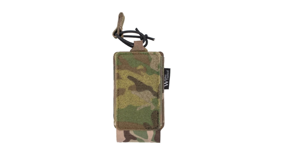 Wilder Tactical Urban Assault Universal Small Radio Pouch, Fight Light Malice Clip, Multicam, UAURMCSMFLMC