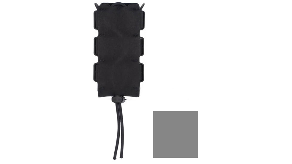 Wilder Tactical Urban Assault Wide Pistol Caliber Carbine Magazine Pouch, Fight Light Malice Clip, Wolf Gray, UASWPCCWGFLMC