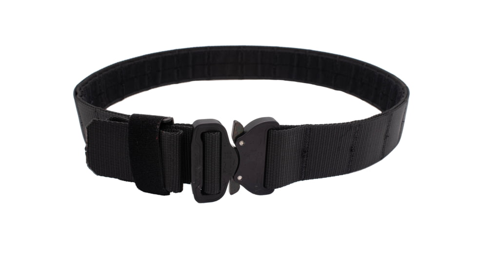 Wilder Tactical Urban Defender Belt 1.5 w/ Velcro Inner Belt, Black, 32-36, UDBBKMD