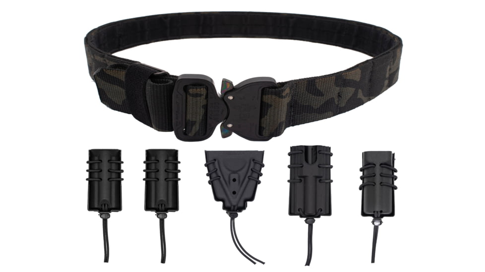 Wilder Tactical Urban Defender LE Package w/ Velcro Inner Belt, Multicam Black, 36-40, UDBLEPMCBLG