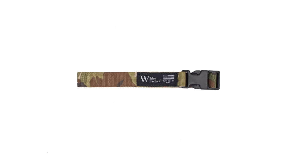 Wilder Tactical Webbing Leg Strap, Plastic Buckle, Right Hand, Multicam, LSMC1P