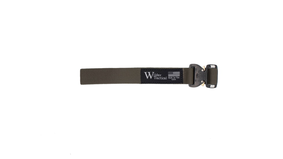 Wilder Tactical Webbing Leg Strap, Cobra FM Buckle, Right Hand, Ranger Green, LSRG1FM