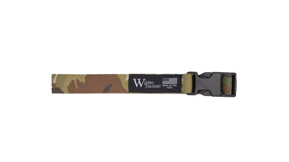 Wilder Tactical Webbing Leg Strap, Plastic Buckle, Left Hand, Multicam, LSMC1P-LH