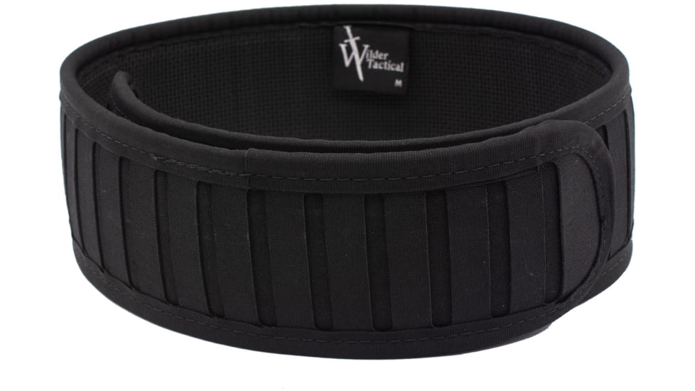 Wilder Tactical Wide Minimalist Belt Pad, Black, Small, 28-32, WBPBKSM