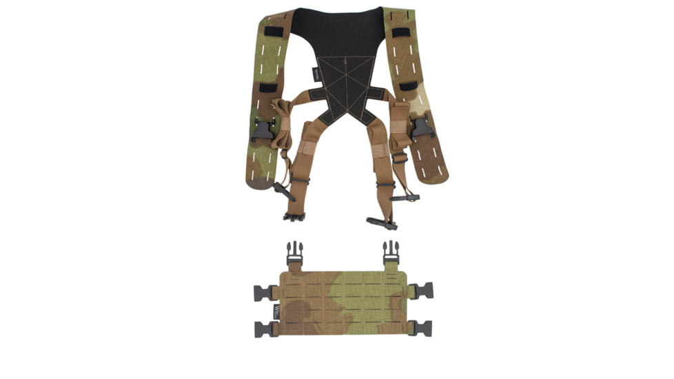 Wilder Tactical HITMAN GEAR MOLLE Placard with Lightweight Shoulder Harness V1