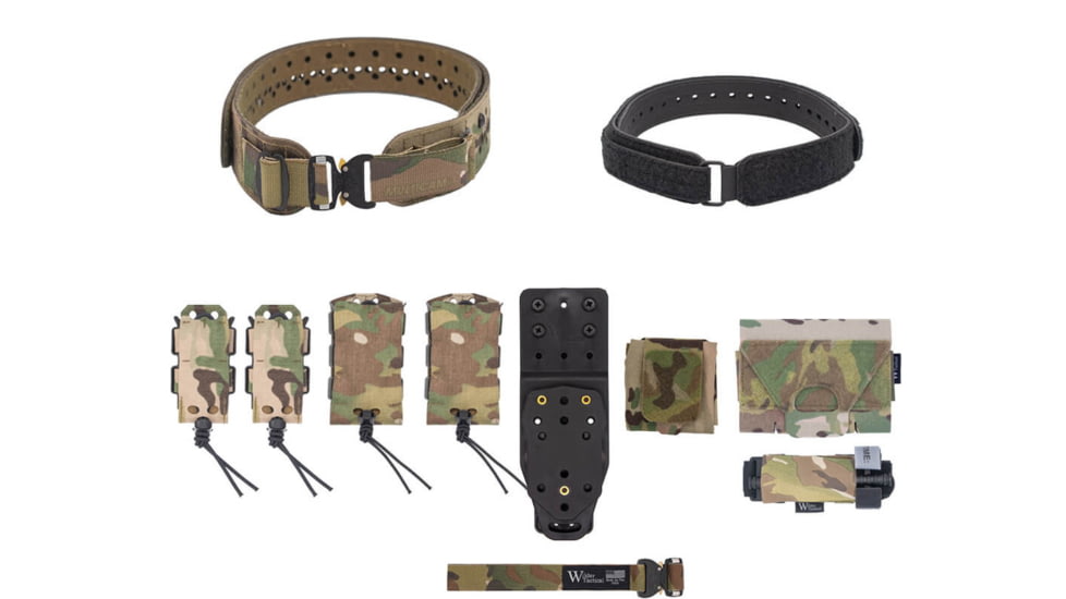 Wilder Tactical Womans Hitman Gear Charlie Truform Elite Full Curve Kit w/Mhp Adapter, Cobra Fm, Multicam, Extra Small/Large, WHMGCHEKMC13