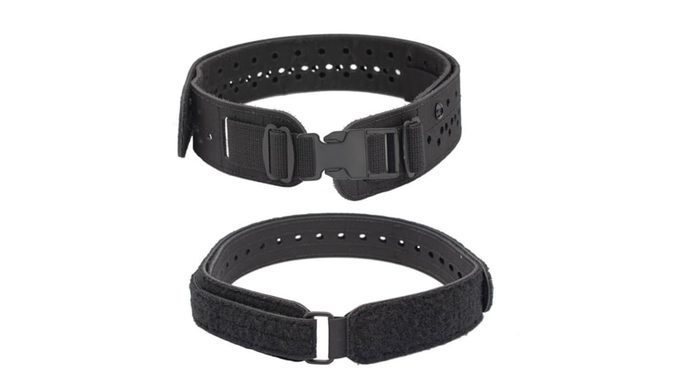 Wilder Tactical Womans Hitman Gear Charlie Truform Full Curve Belt, 1in Plastic Buckle Full Curve, Black, Extra Small/Large, WHMGBCHBK04