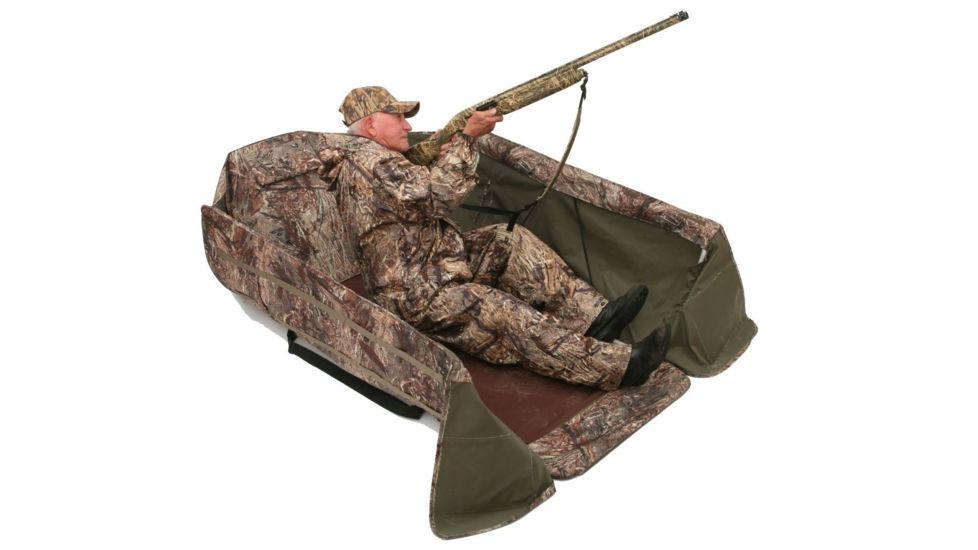 WILDFOWLER Hunting Big Man Layout Blind Shadow Grass Low Profile, Shadow Grass WFO360SG
