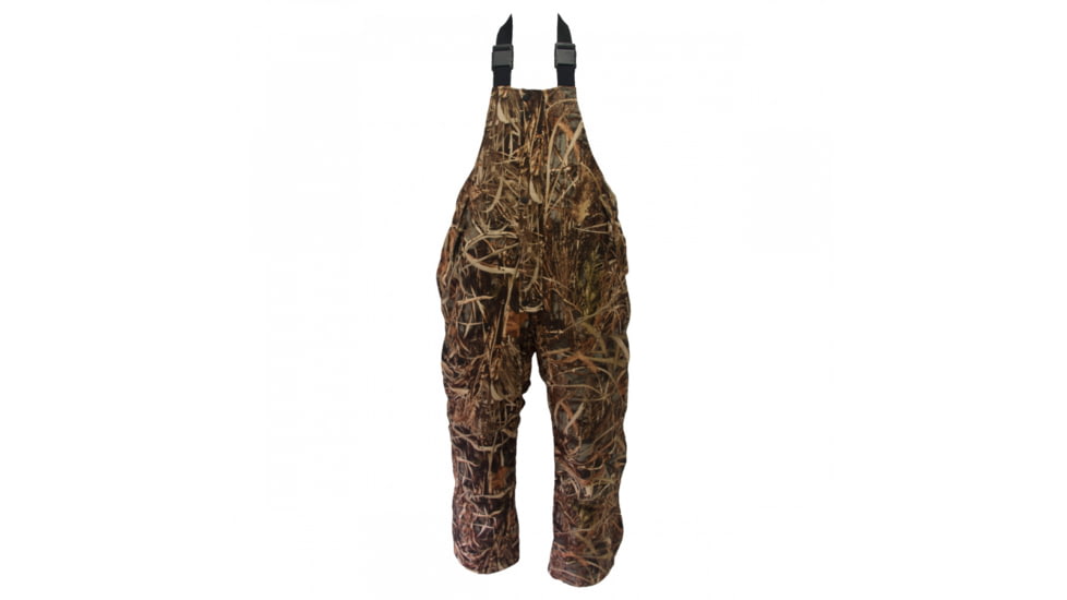 WILDFOWLER Waterproof Insulated Bibs - Men's, Wildgrass, Medium, 935WG-M