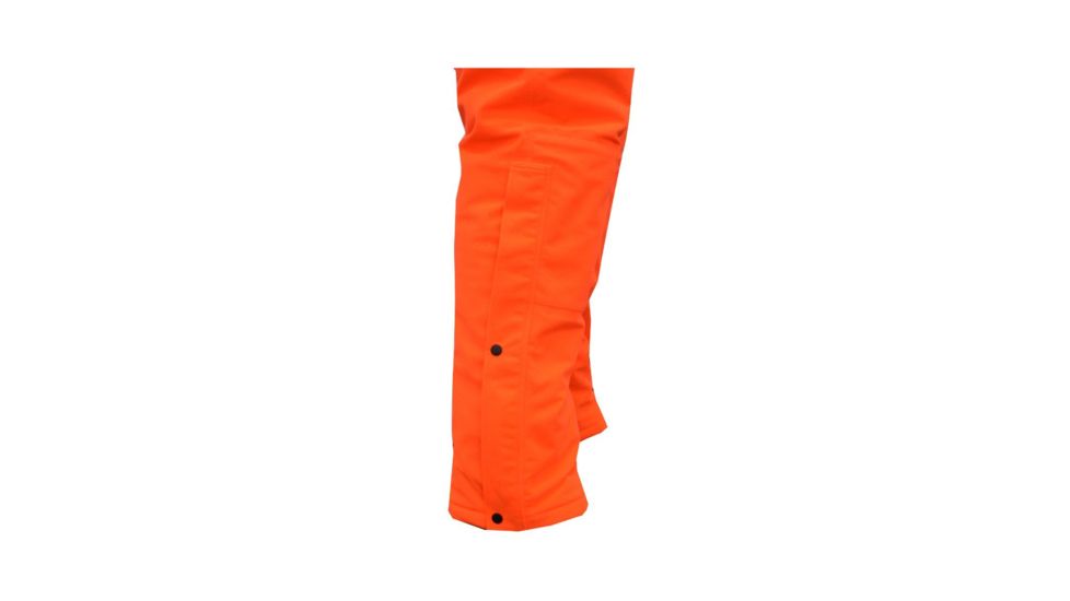 WILDFOWLER WILDFOWLER Waterproof Insulated Bib, Blaze, XL, 935BLZ-XL, 935BLZ-XL