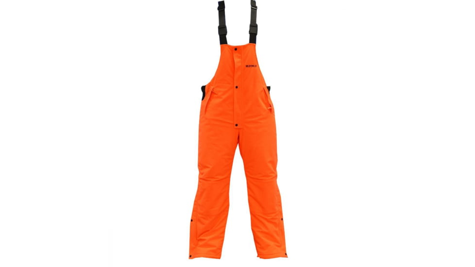 WILDFOWLER Waterproof Insulated Bibs - Men's, Blaze Orange, Extra Large, 935BLZ-XL