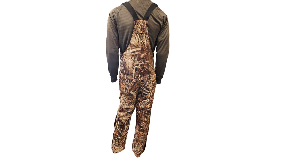 WILDFOWLER Waterproof Insulated Bibs - Mens, Wildgrass, 4XL, PWF102-WG-4X