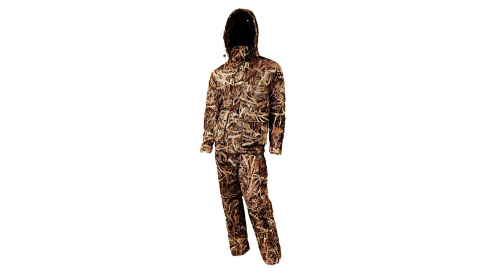 WILDFOWLER Waterproof Insulated Bibs - Mens, Wildgrass, 4XL, PWF102-WG-4X