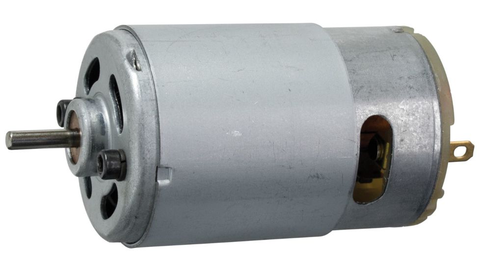 Wildgame Innovations 6 Volt Motor - 1/8 in Shaft for Game Feeder, Black 6VM