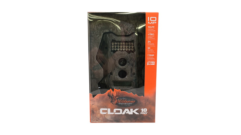 Wildgame Innovations Cloak Pro 10 - 10 MP Digital Trail Camera, Brown Swirl, KP10i20-7