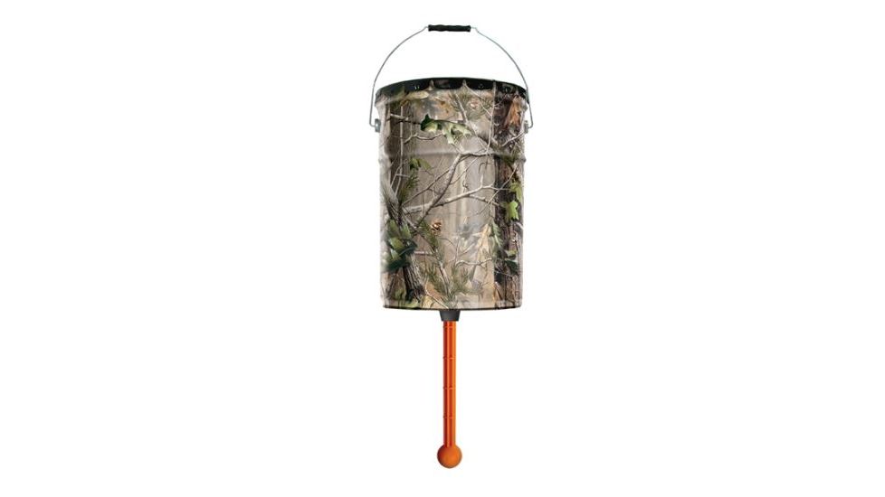 Wildgame Innovations Nudge - 50 lb Demand Pail Feeder, Camo W50N