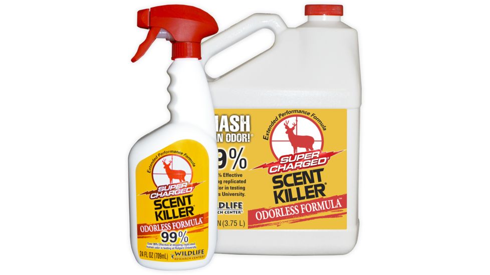 Wildlife Research Center Scent Killer Gallon/24 FL OZ Elimination Combo, 152 FL OZ 568