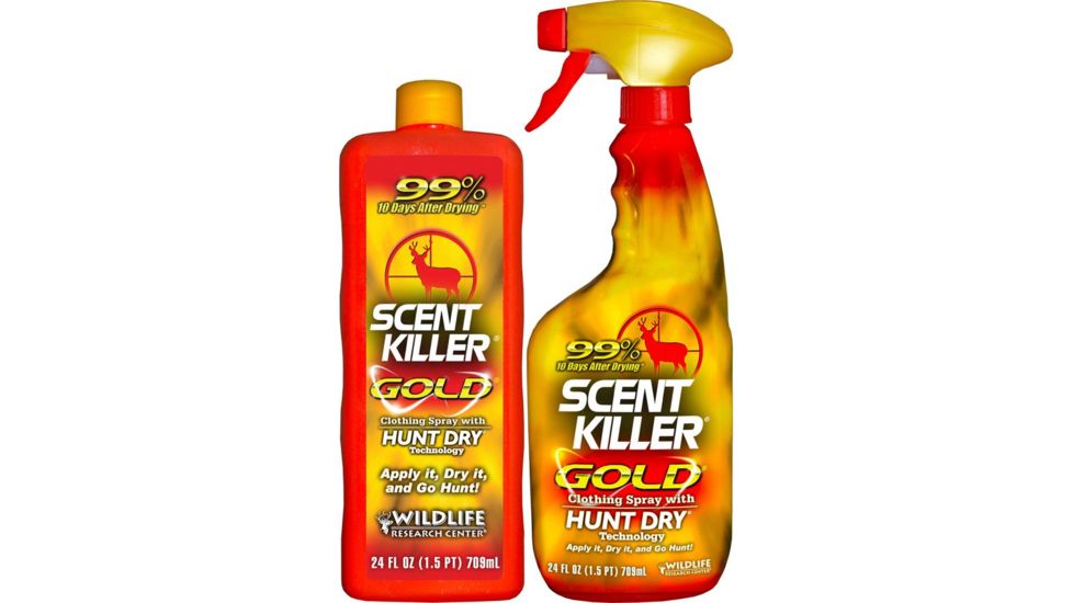 Wildlife Research Center Scent Killer, Gold Spray Combo 2-24 oz. 1259