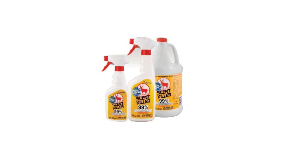 Wildlife Research Center Super Charged Scent Killer Clothing and Boot Bottoms Combo, 44 FL oz. 560