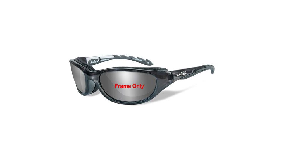 Wiley X Airrage Bifocal Prescription Sunglasses, Crystal Metallic Frame, 697FBI
