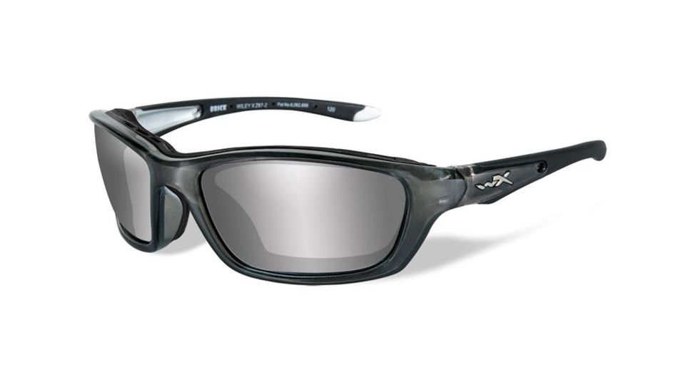 Wiley X Brick Crystal Metallic Frame w/ RX Bifocal Lenses