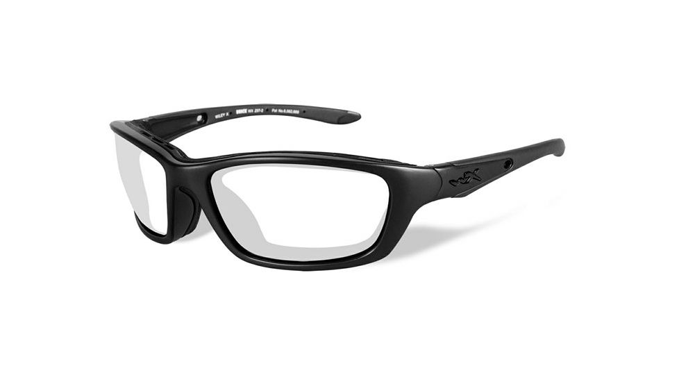 Wiley X Brick Bifocal Prescription Sunglasses, Black OPS-Matte Black Frame, 854FBI